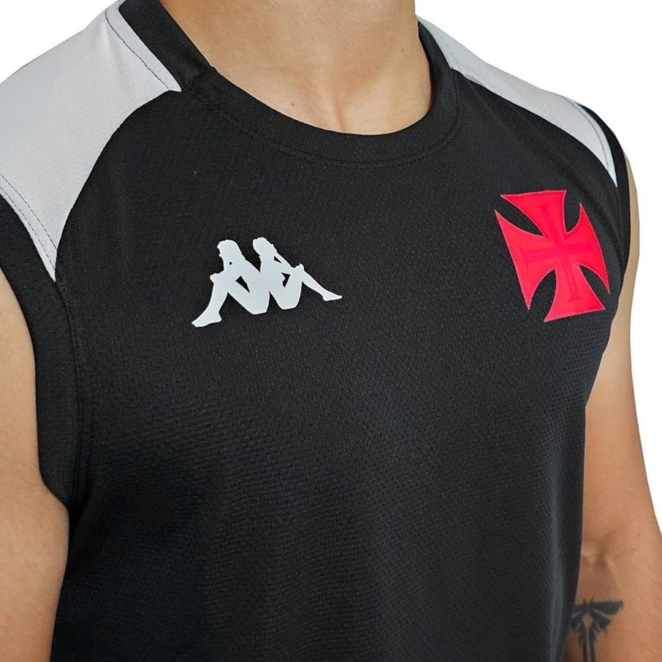 Camisa Vasco da Gama Kappa 2024 Regata Comissão Técnica - Masculina - Foto 3