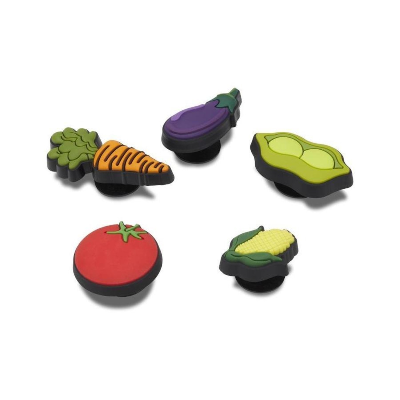 Kit Jibbitz? Crocs Veganos Pack com 5 Peças - Foto 2