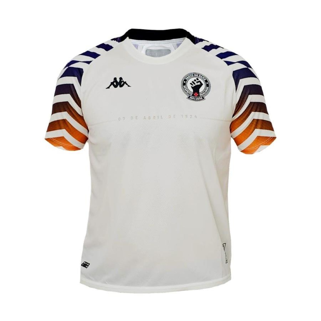 Camisa Vasco da Gama Kappa 2024 Aquecimento - Infantil - Foto 1