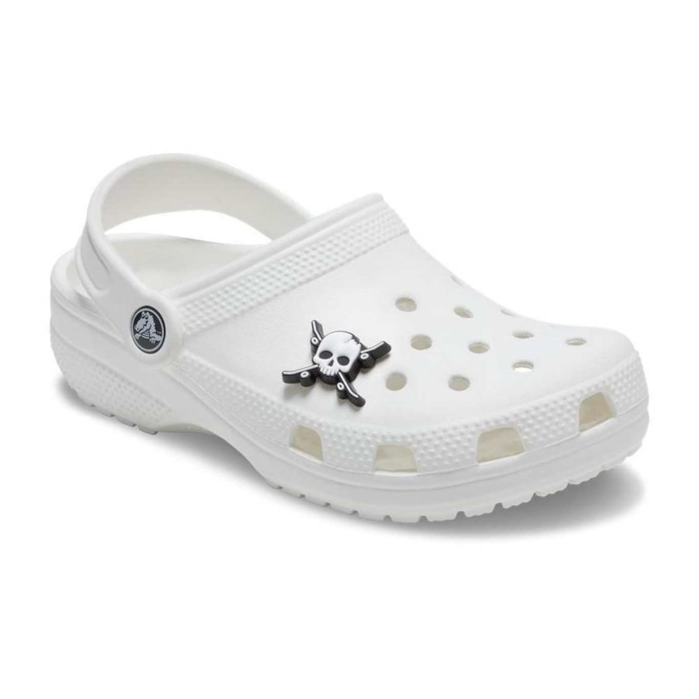 Jibbitz? Crocs Caveira Ossos Cruzados Skate - Foto 3