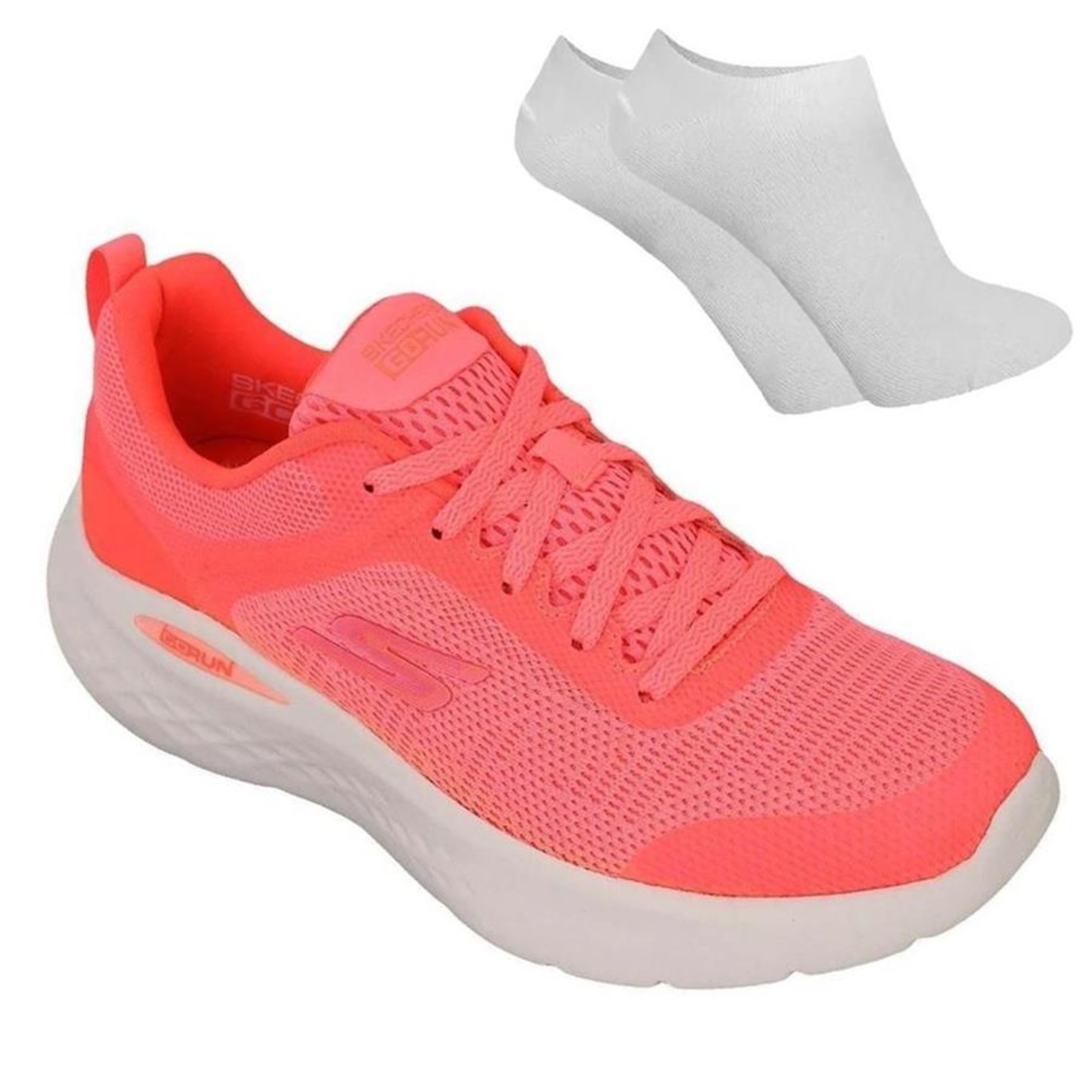 Tênis Skechers Go Run Lite + Par de Meia - Feminino - Foto 1