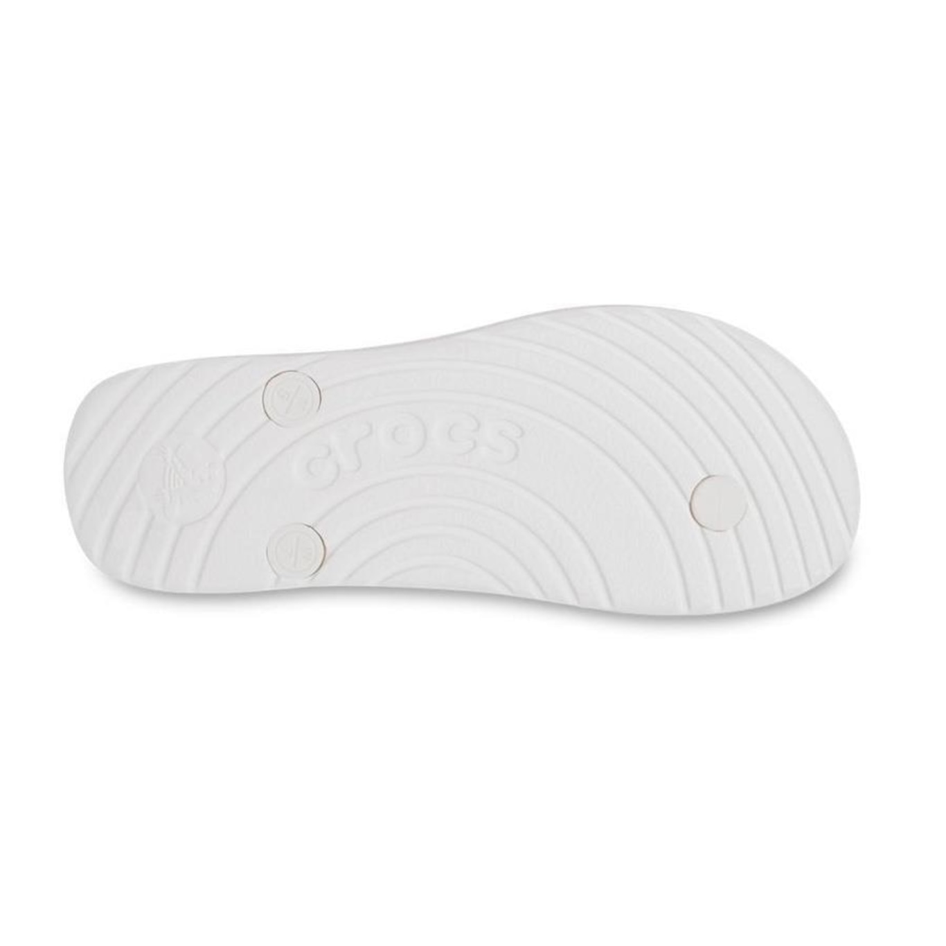 Chinelo Crocs Flip White - Unissex - Foto 3