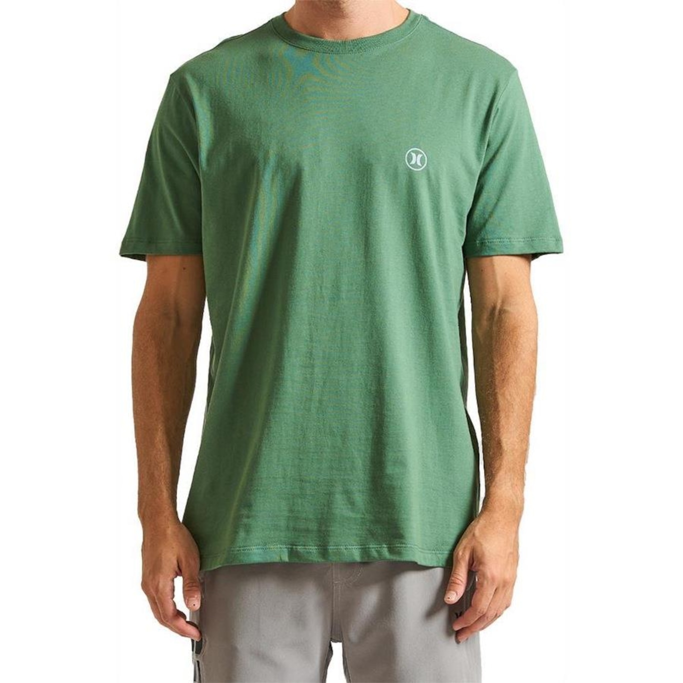 Camiseta Hurley Mini Circle Icon Wt24 - Masculina - Foto 1