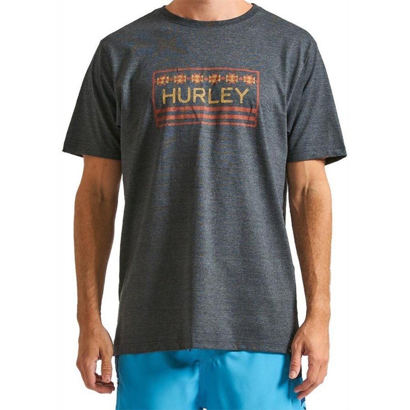 Camiseta Hurley Native Box Wt24 - Masculina - Foto 1