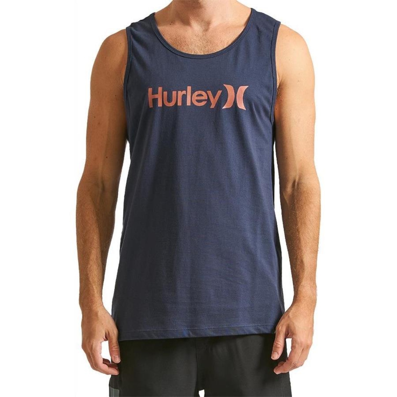 Camiseta Regata Hurley O&O Solid - Masculina - Foto 1