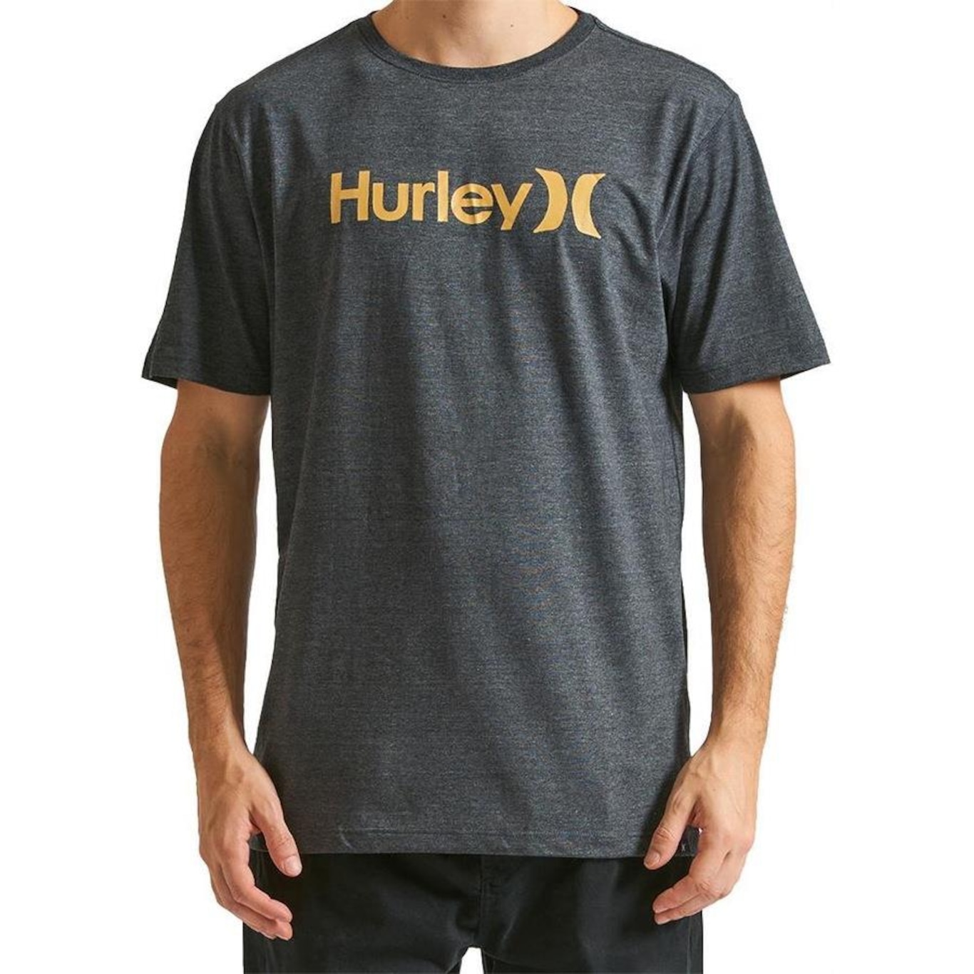 Camiseta Hurley O&O Solid Wt24 - Masculina - Foto 1