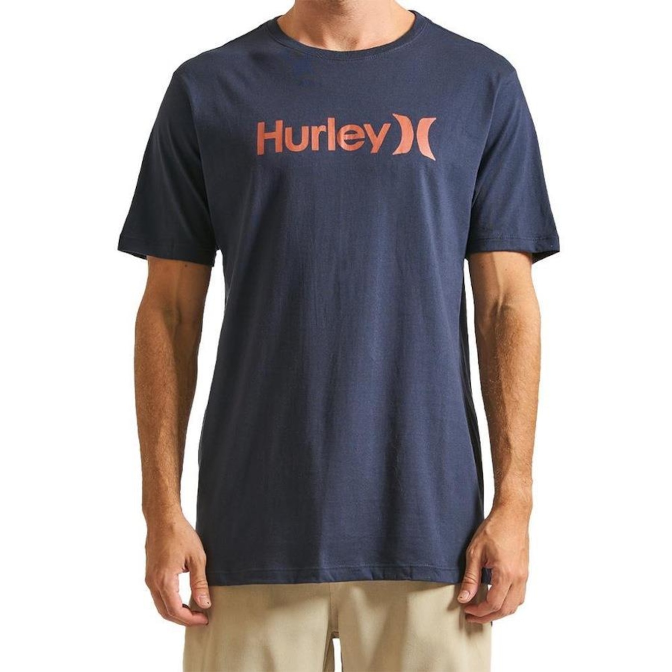 Camiseta Hurley O&O Solid Wt24 - Masculina - Foto 1