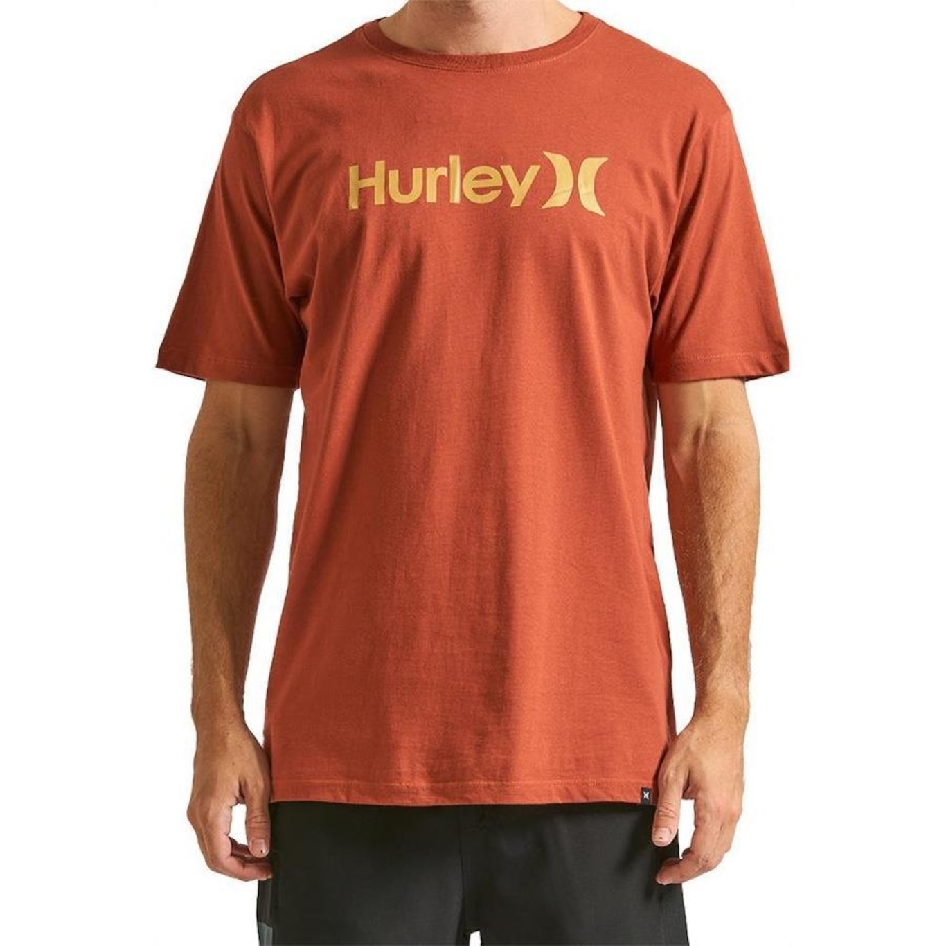 Camiseta Hurley O&O Solid Wt24 - Masculina - Foto 1