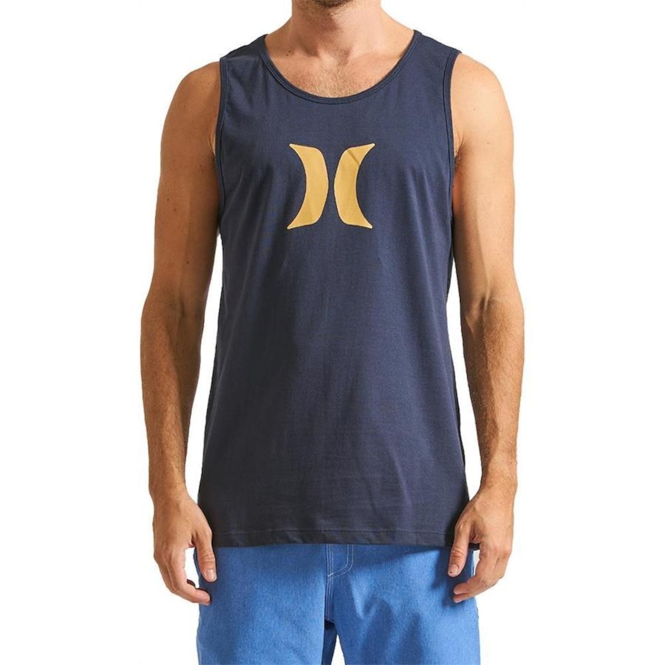 Camiseta Regata Hurley Icon - Masculina - Foto 1