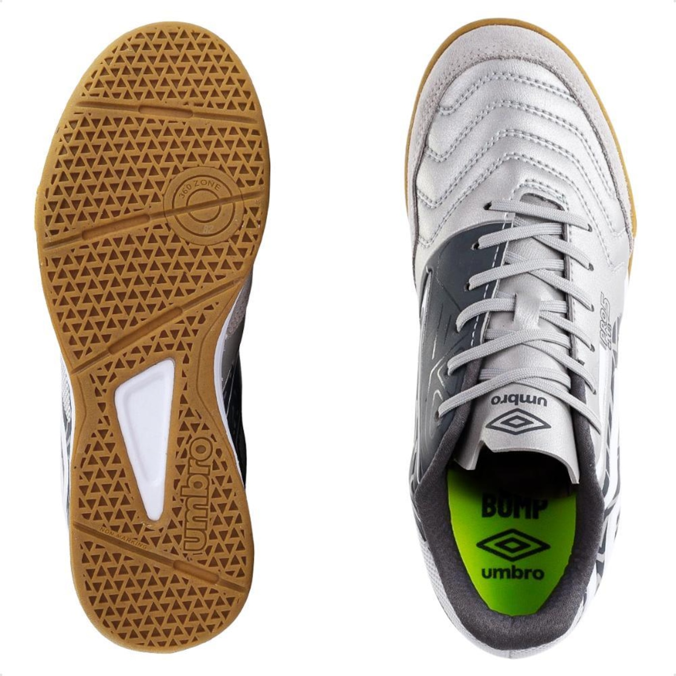 Chuteira Futsal Umbro Pro 5 Bump Club - Adulto - Foto 6