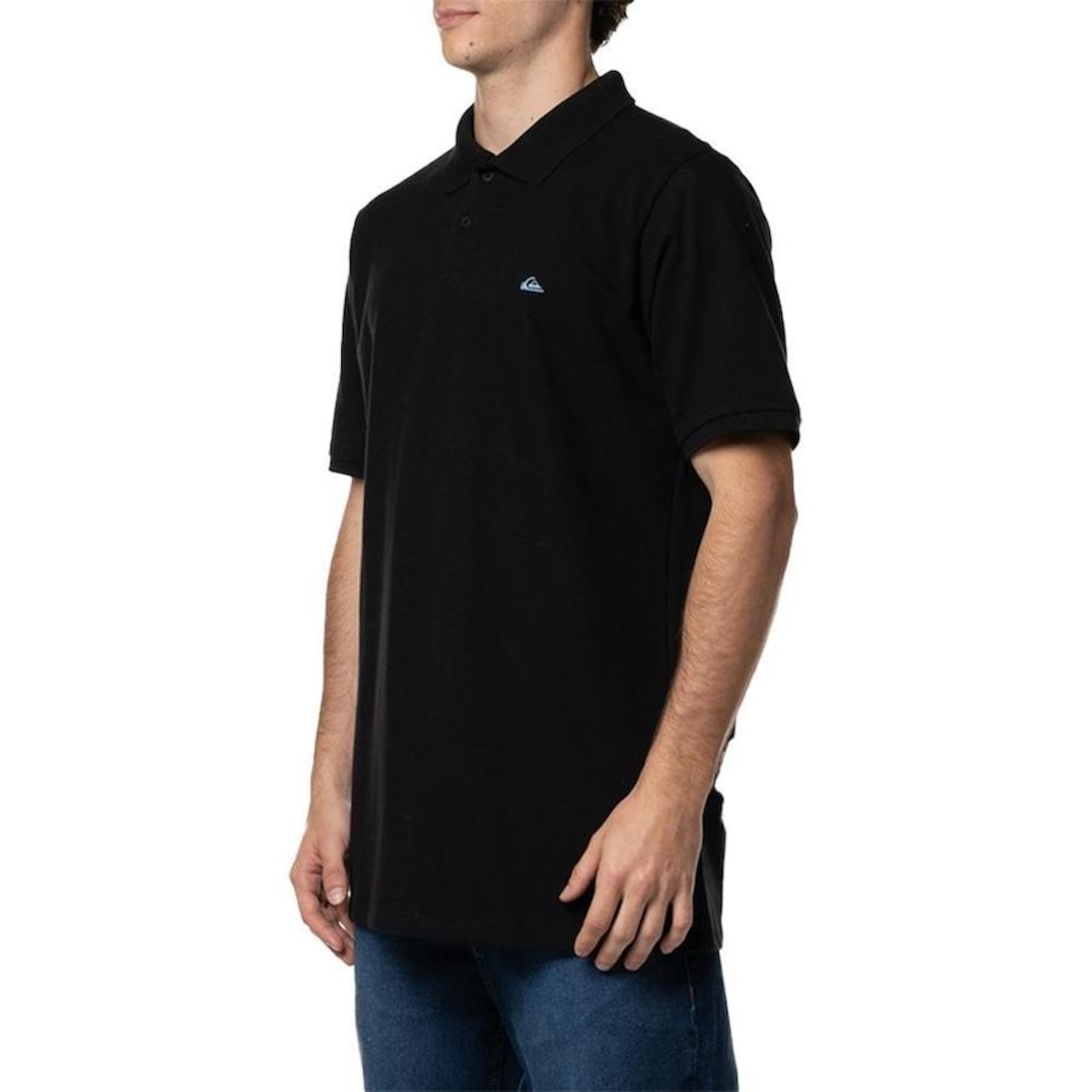 Camisa Polo Quiksilver Embroidery Piquet - Masculina - Foto 1