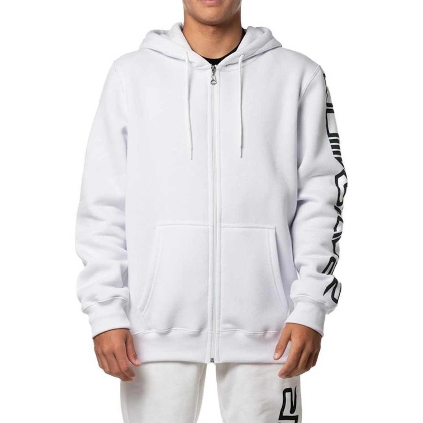 Blusão de Moletom Quiksilver Aberto Omni Action - Masculino - Foto 1