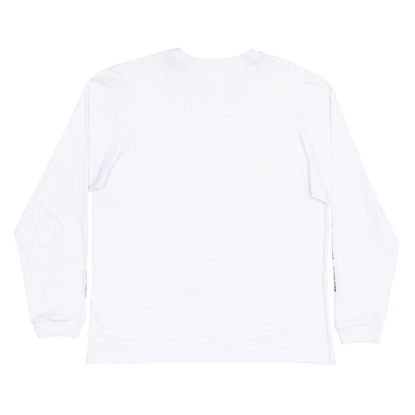 Camiseta Dc Shoes Manga Longa Minimal Stripe Wt24 Branco - Foto 5