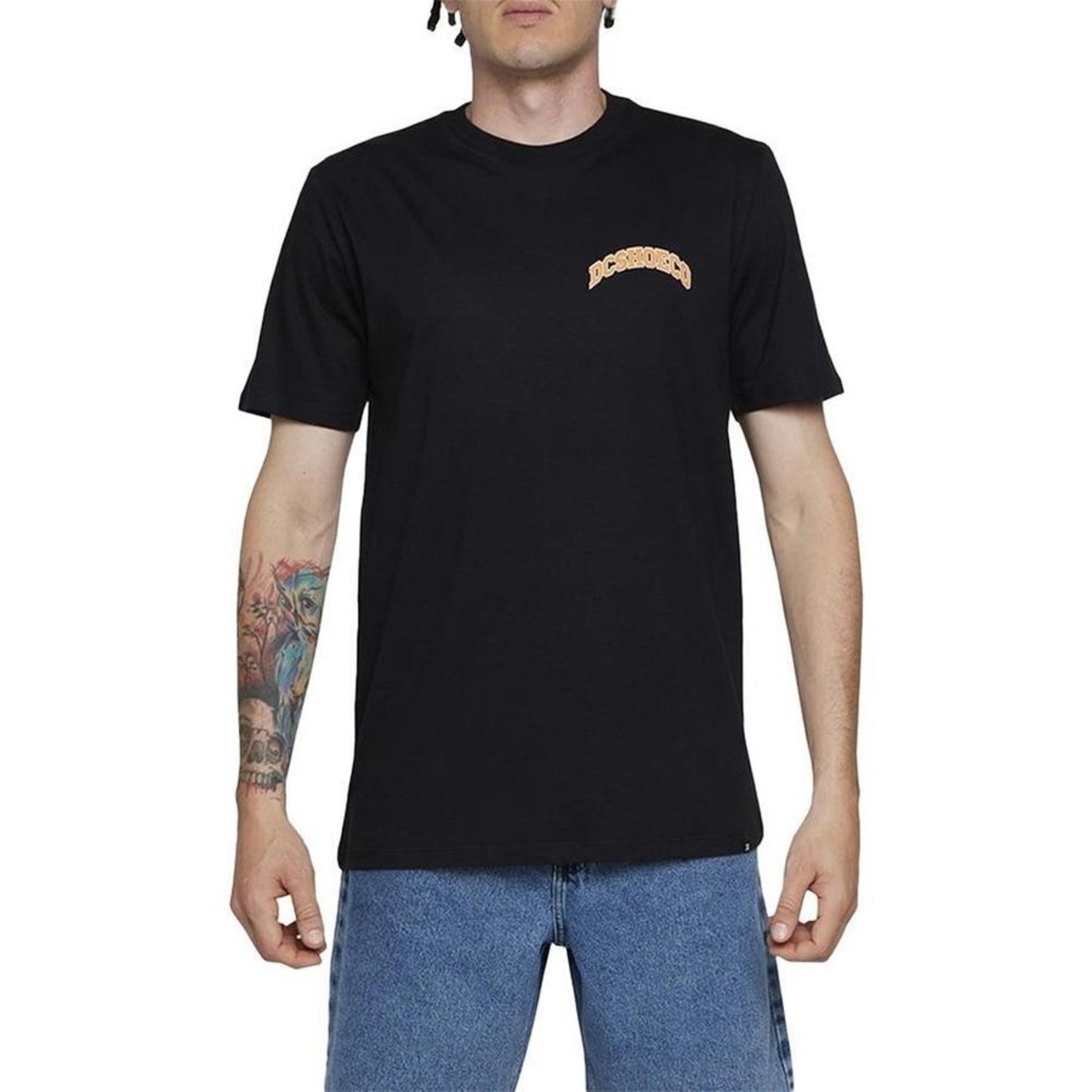 Camiseta Dc Shoes Orientation Wt24 Masculina Preto - Foto 1