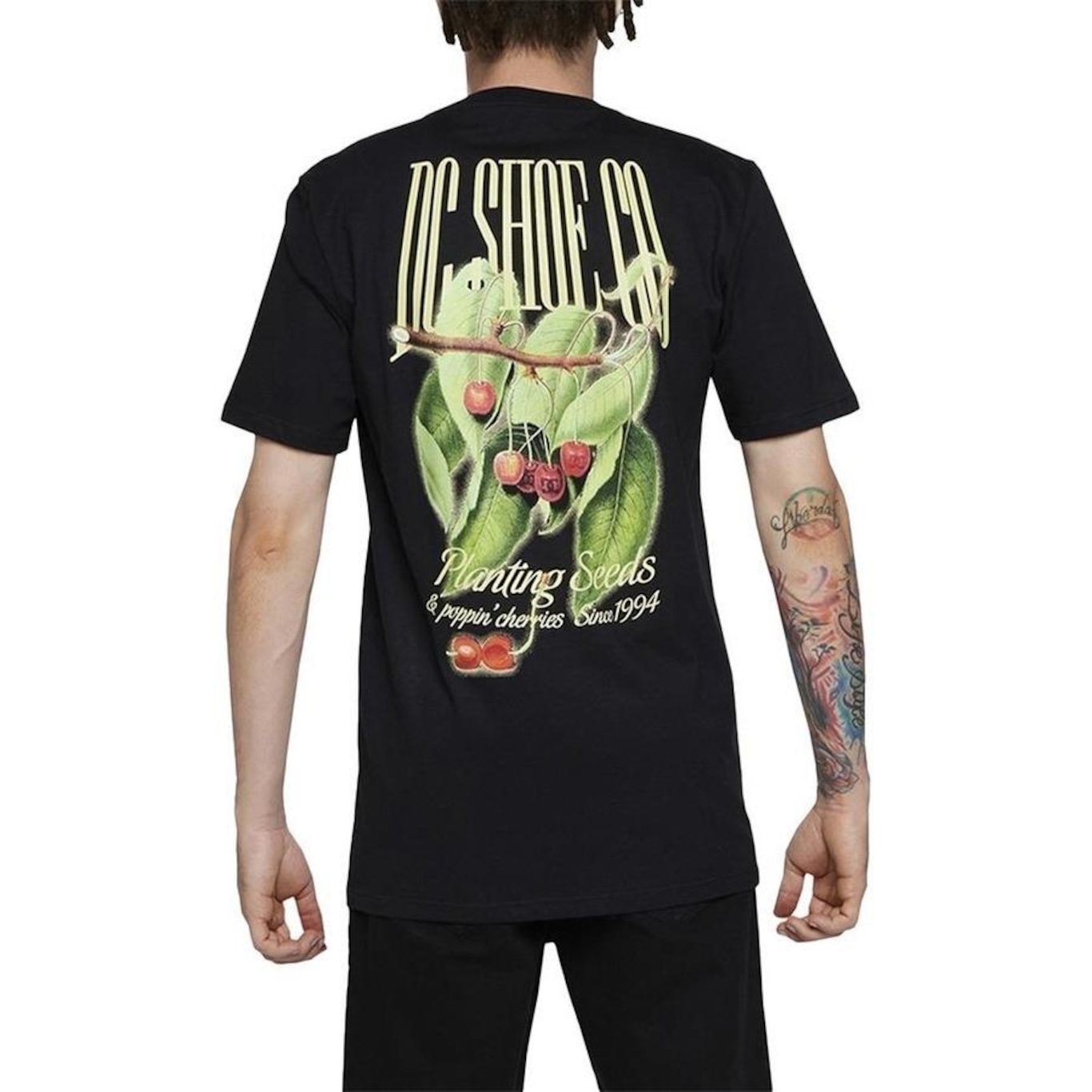 Camiseta Dc Shoes Seed Planter Wt24 Masculina Preto - Foto 2