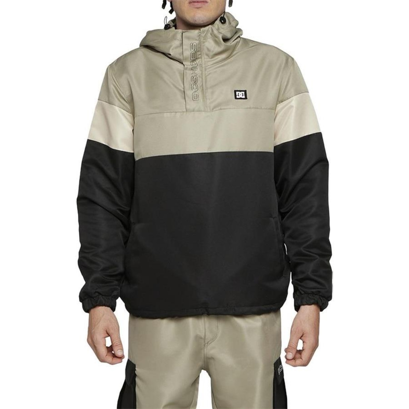 Jaqueta Dc Shoes Outline Anorak - Masculina - Foto 1