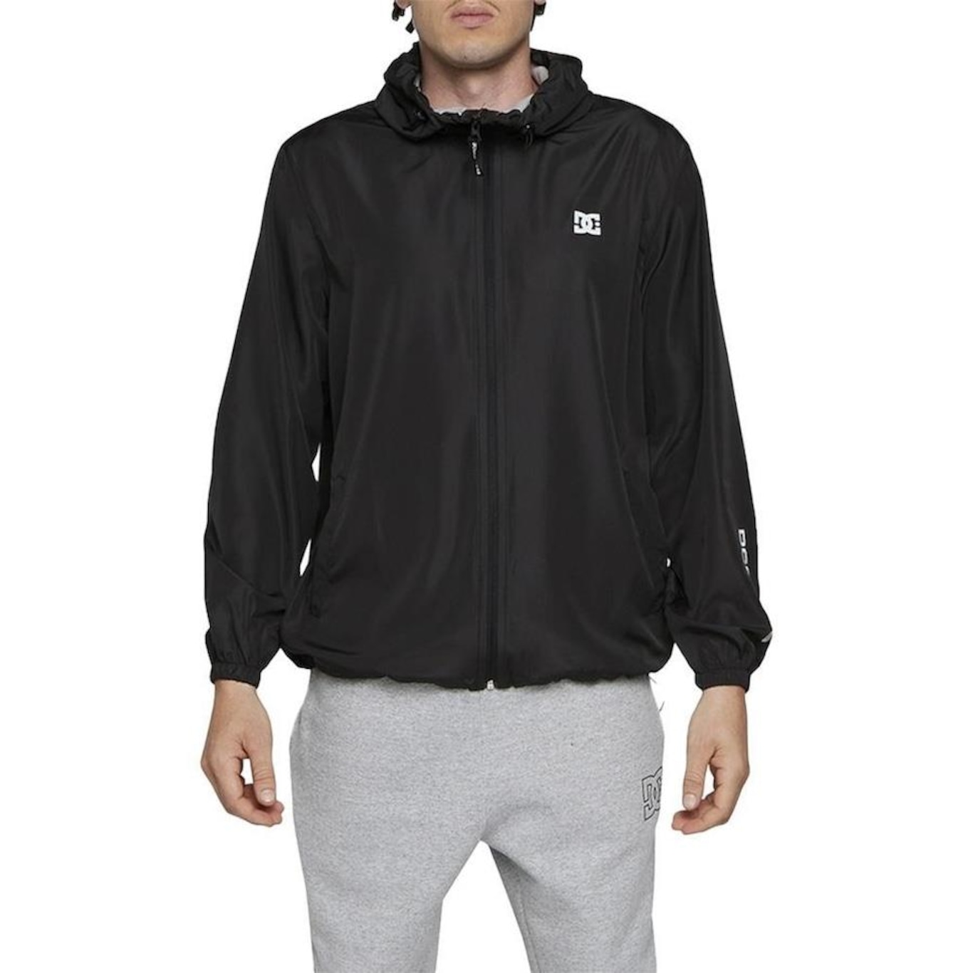 Jaqueta com Capuz Dc Shoes Wind Star - Masculina - Foto 1