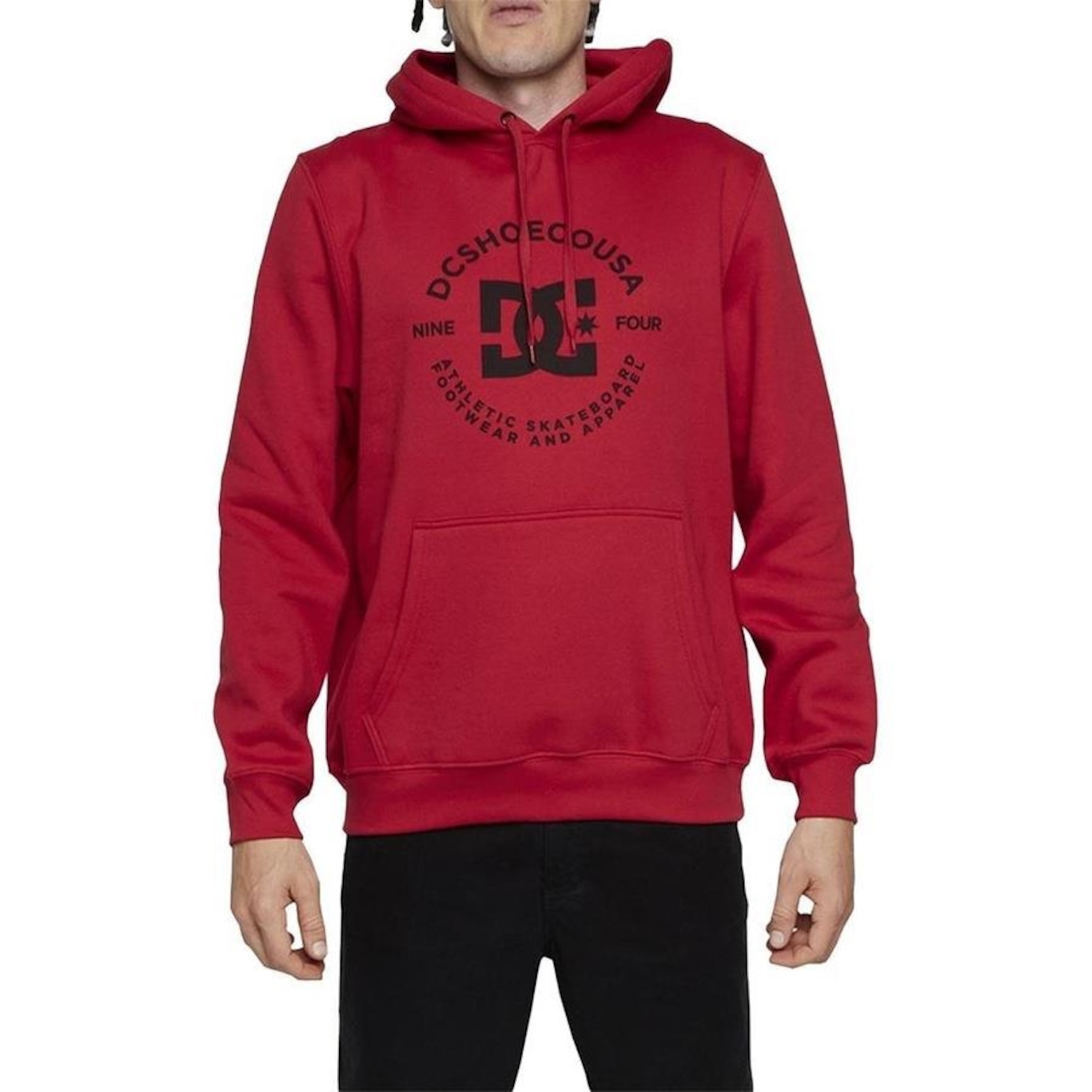 Blusão de Moletom Dc Shoes Canguru Dc Star Pilot - Masculino - Foto 1