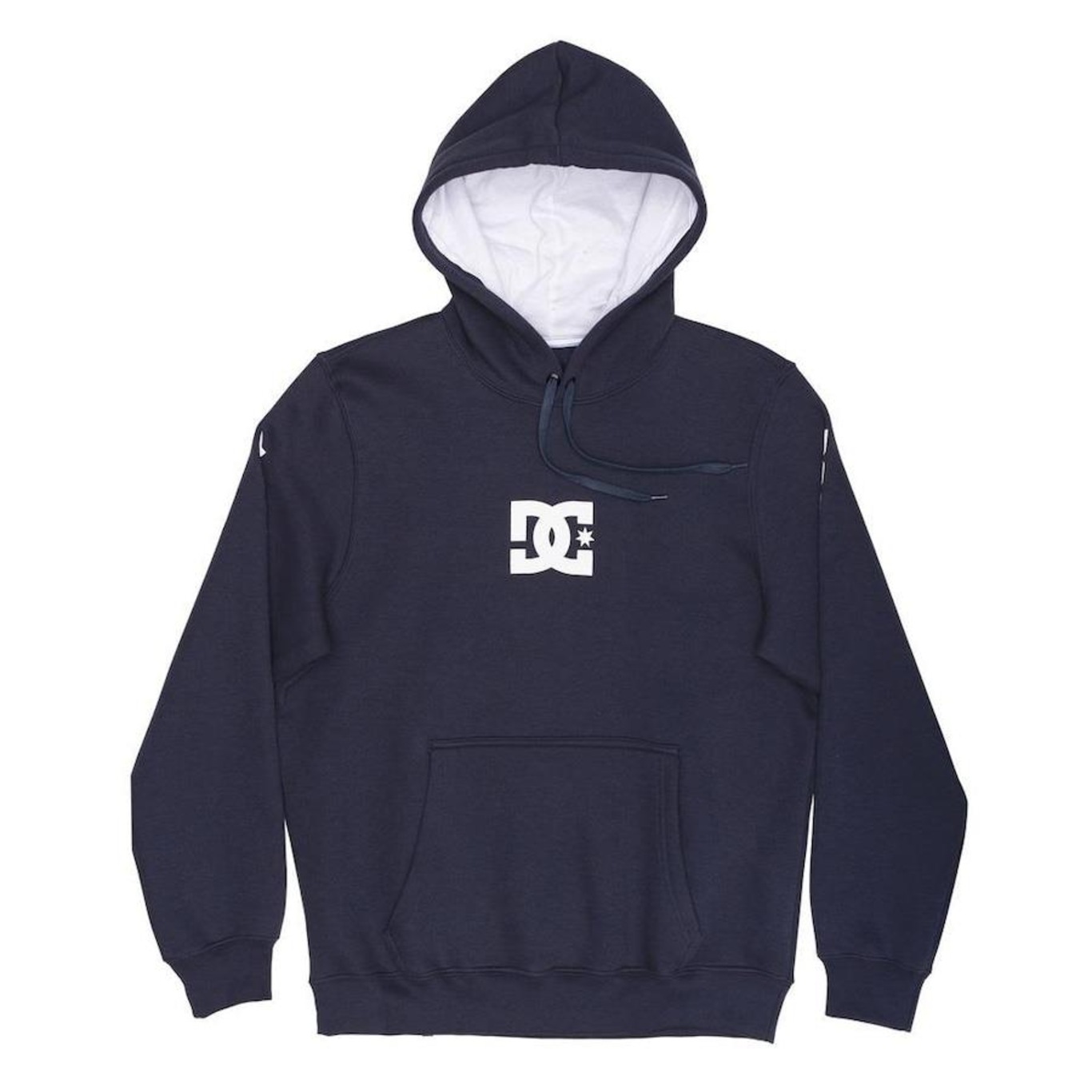 Blusão de Moletom com Capuz Dc Shoes Dcshoecousa Sleeve - Masculino - Foto 4