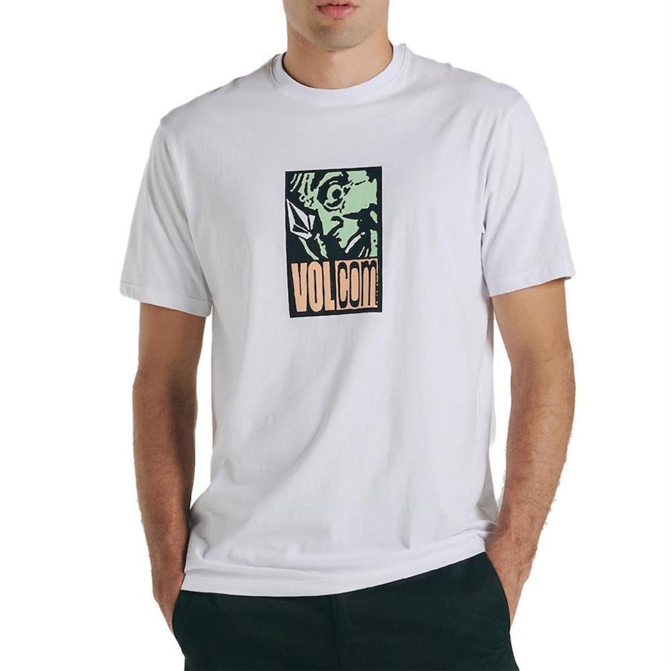 Camiseta Volcom Maniac - Masculina - Foto 1