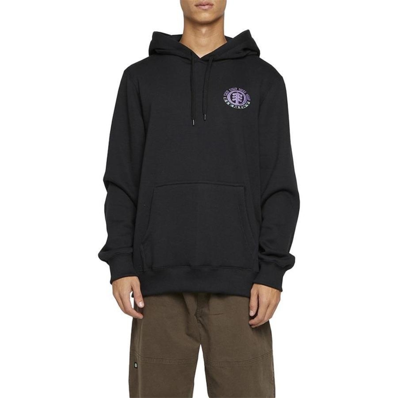 Blusão de Moletom Element Canguru Sandy Hoody - Masculino - Foto 1