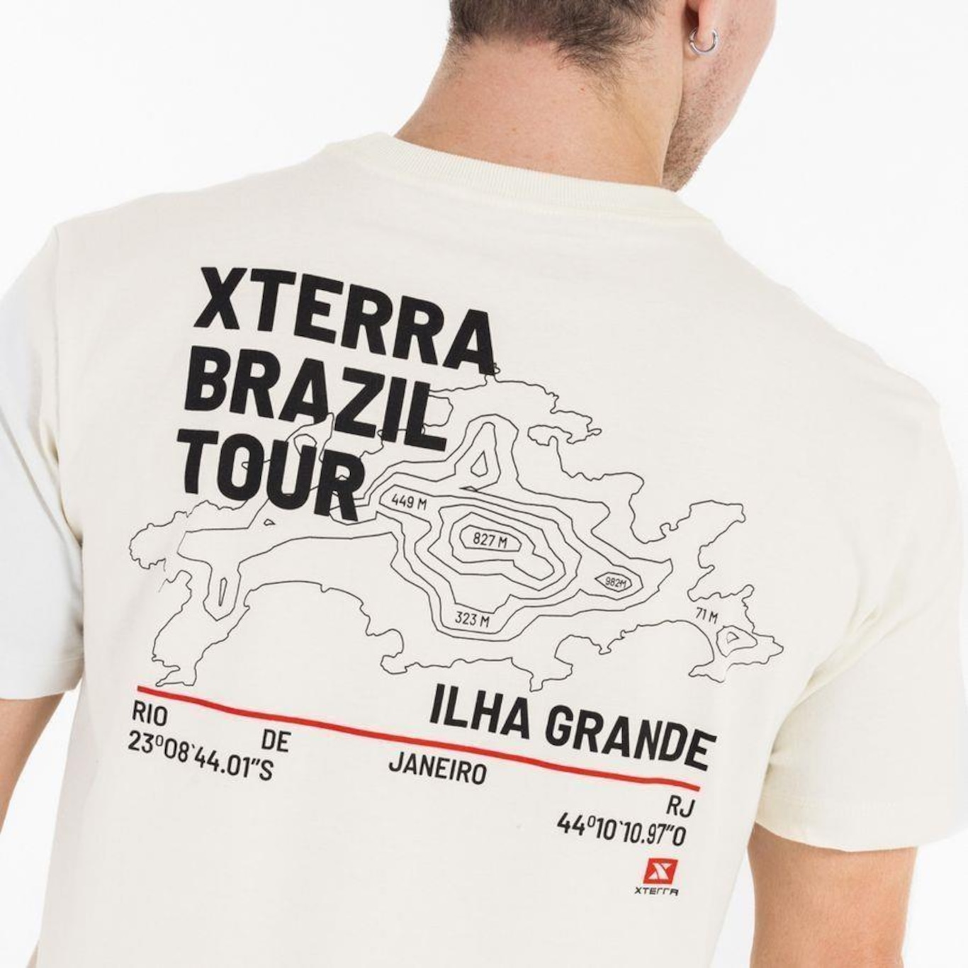 Camiseta XTerra Ilha Grande - Masculina - Foto 3