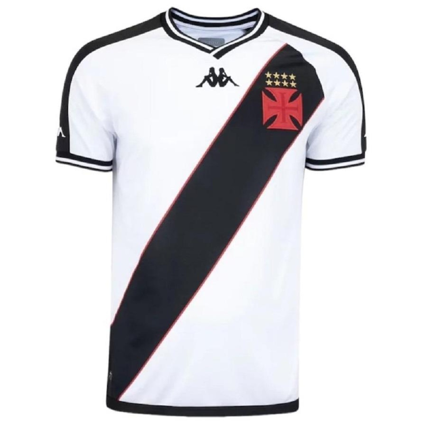 Camisa Kappa Vasco Away Ii 2024 - Infantil - Foto 2