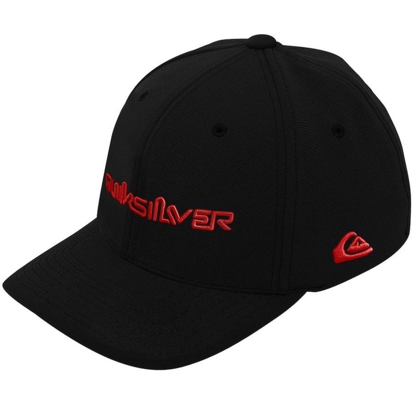 Boné Aba Curva Quiksilver Decades Type - Snapback - Adulto - Foto 1