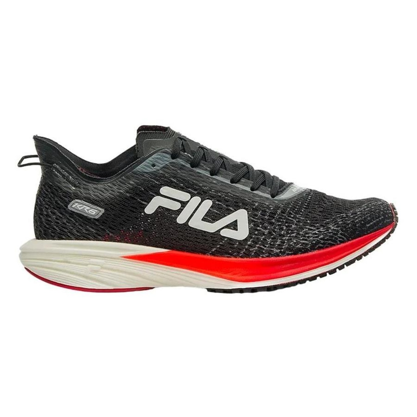 Tênis Fila Kr6 Masculino- Preto-Vermelho - Foto 1