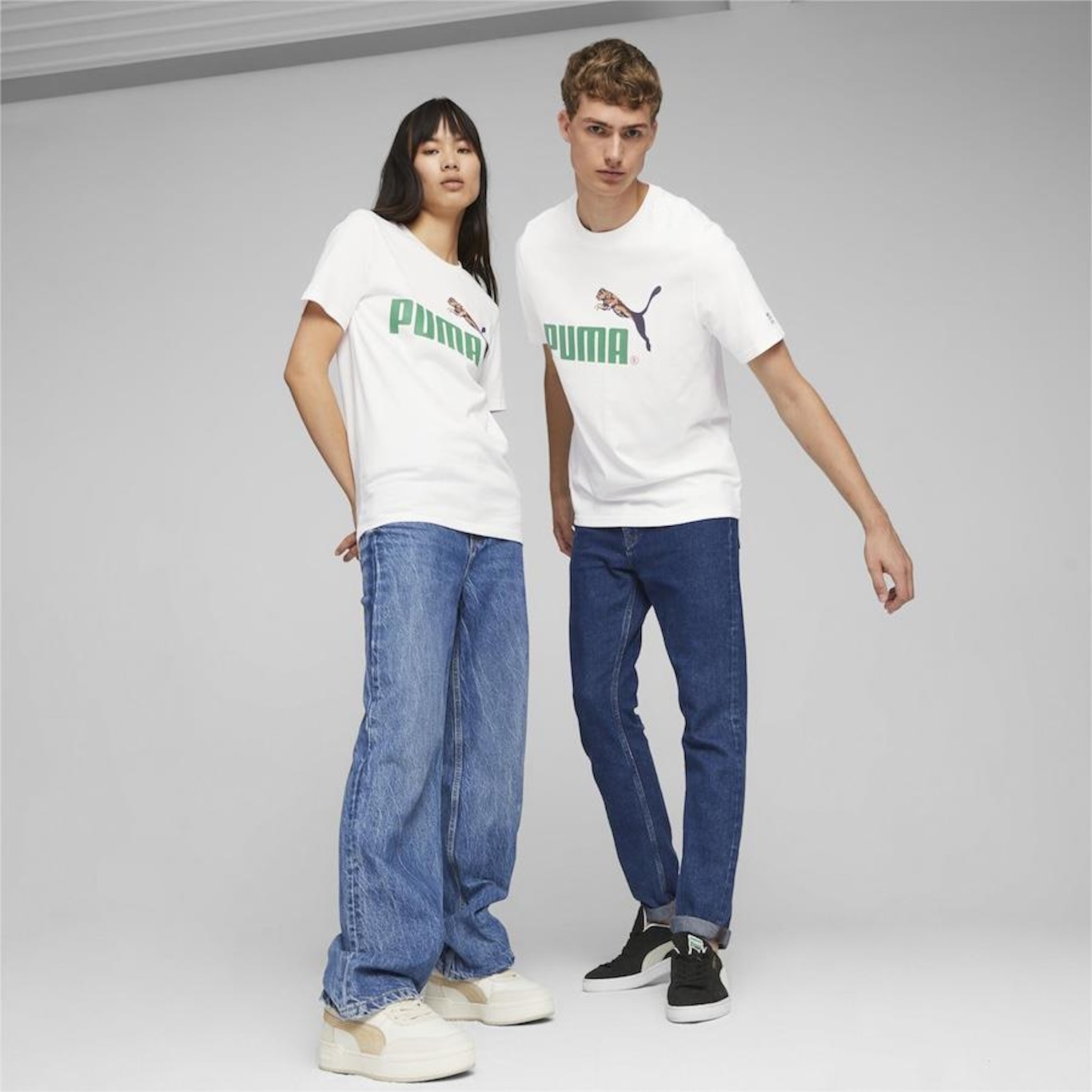 Camiseta Puma Classics No.1 Logo - Unissex - Foto 1