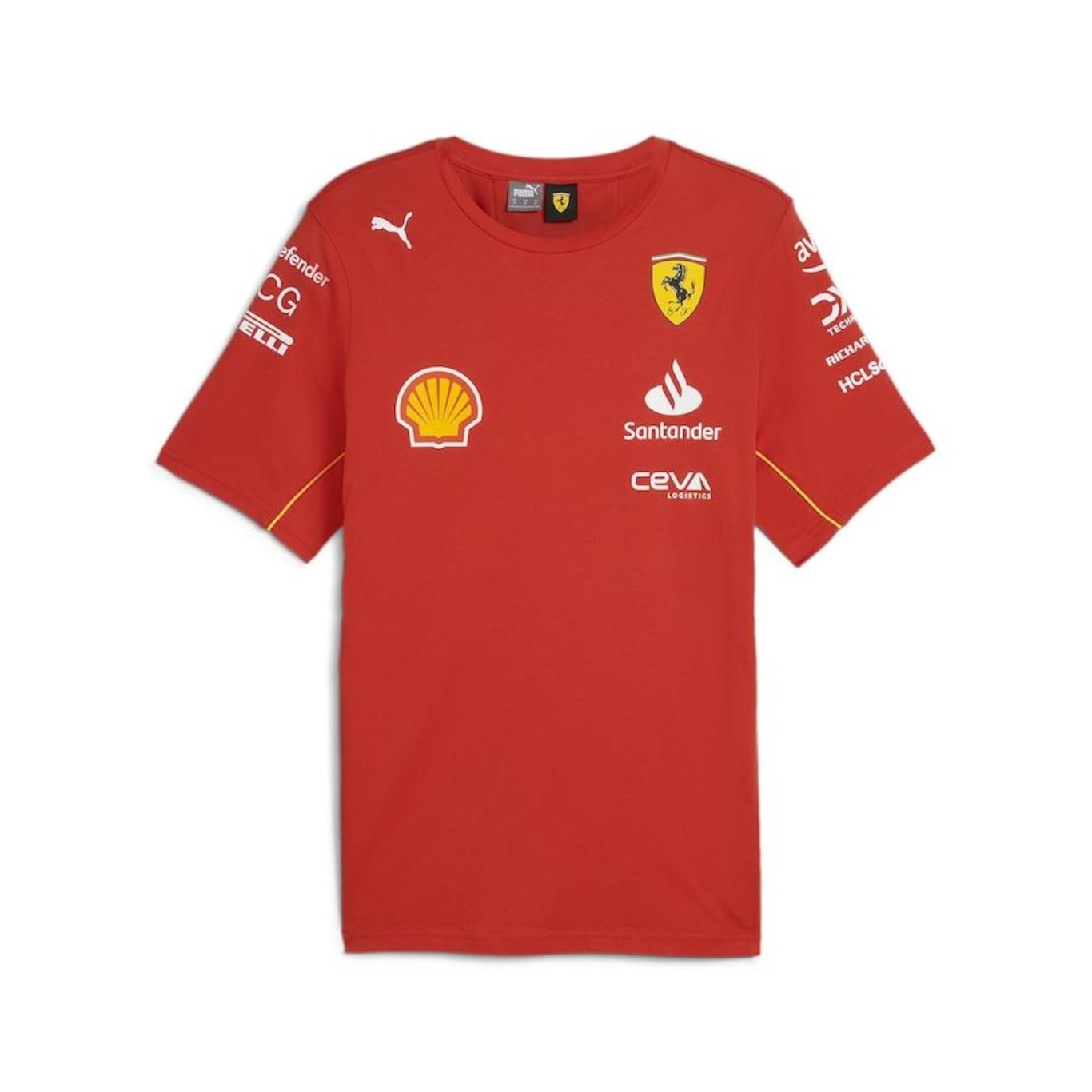 Camiseta Puma Scuderia Ferrari Team - Masculina - Foto 1