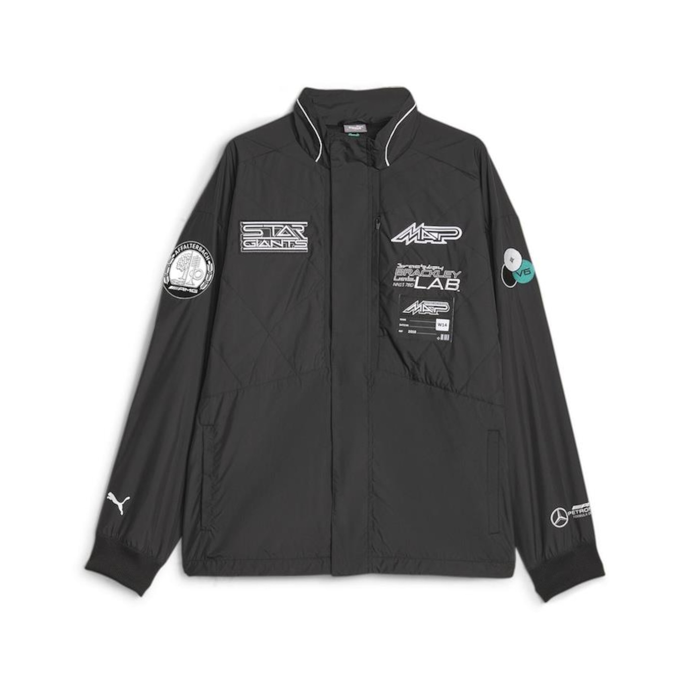 Jaqueta Puma Mercedes-Amg Petronas Motorsport Garage Crew - Masculina - Foto 6