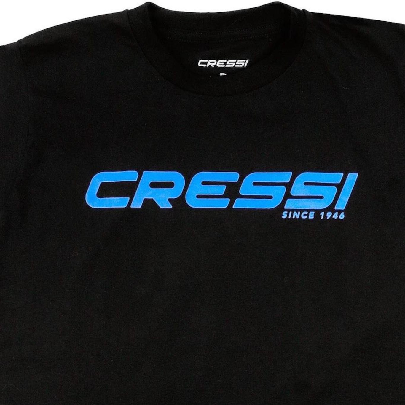 Camiseta de Algodão Cressi Lisa - Masculina - Foto 3