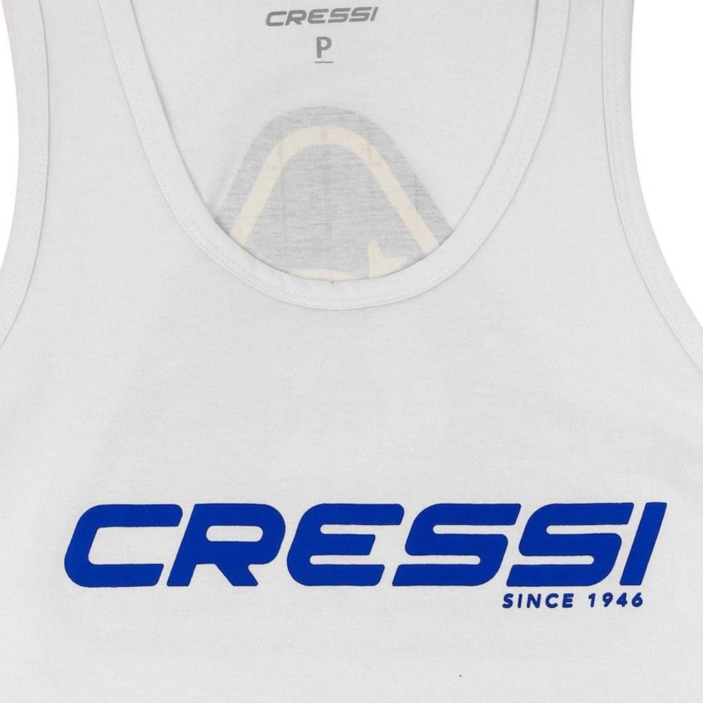 Camiseta Regata Cressi Algodão Lisa - Masculina - Foto 3