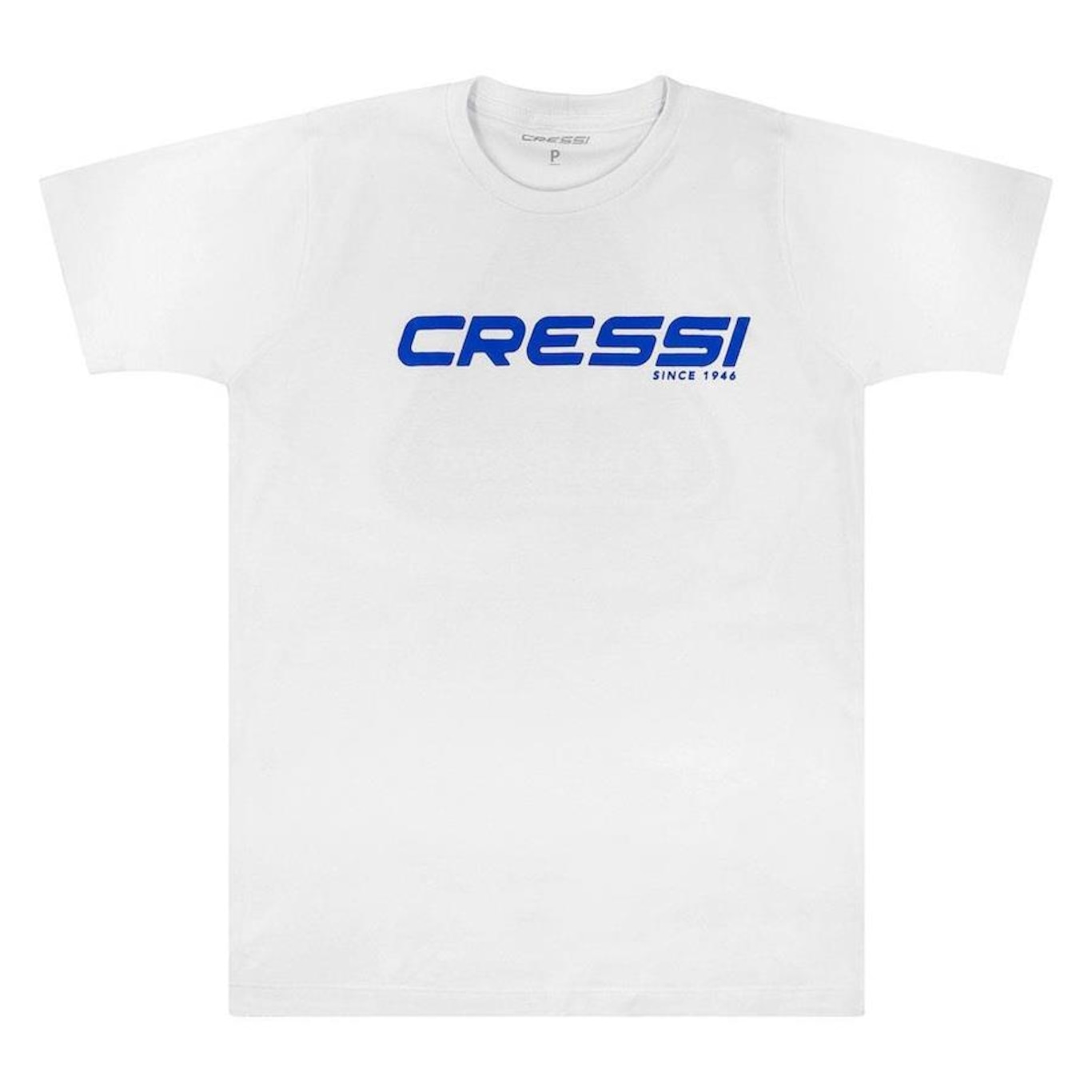 Camiseta de Algodão Cressi Lisa - Masculina - Foto 1