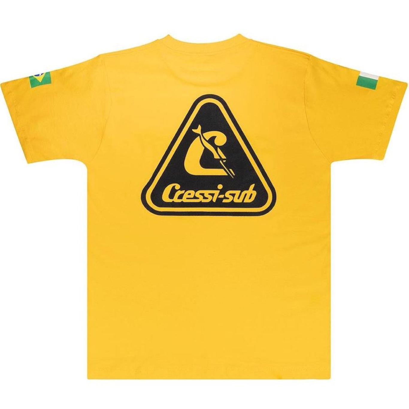 Camiseta de Algodão Cressi Lisa - Masculina - Foto 2