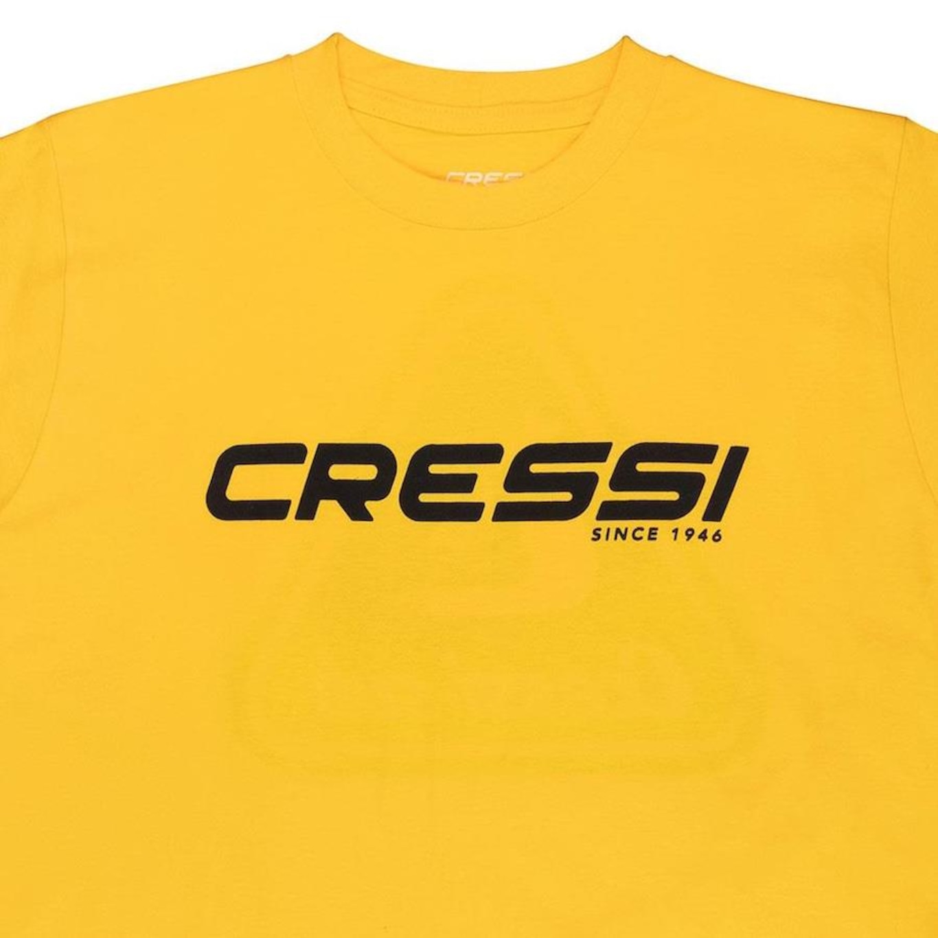 Camiseta de Algodão Cressi Lisa - Masculina - Foto 3