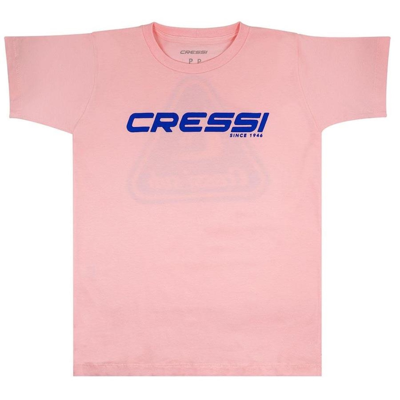 Camiseta de Algodão Cressi Lisa - Masculina - Foto 1