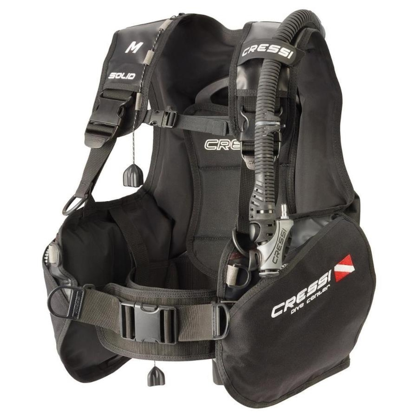 Colete Equilibrador de Mergulho Cressi Solid Dive Center - Foto 1