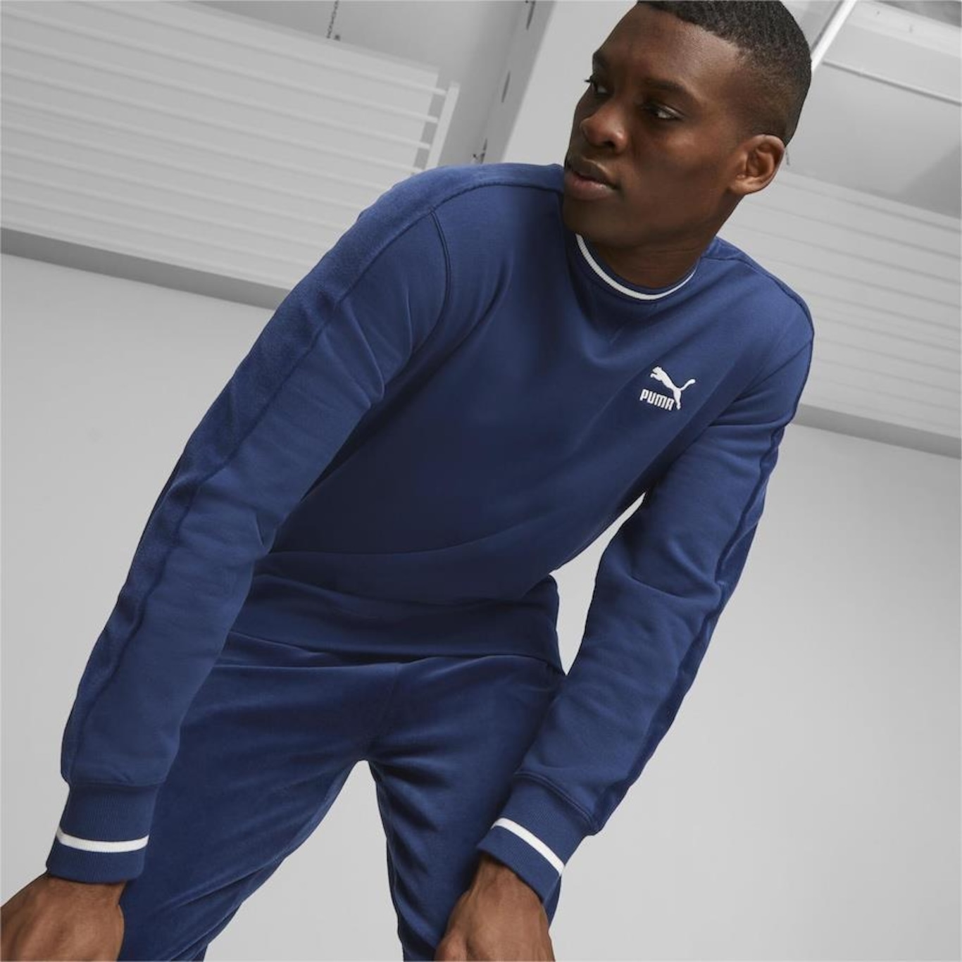 Blusão de Moletom Puma T7 Sport - Masculino - Foto 3