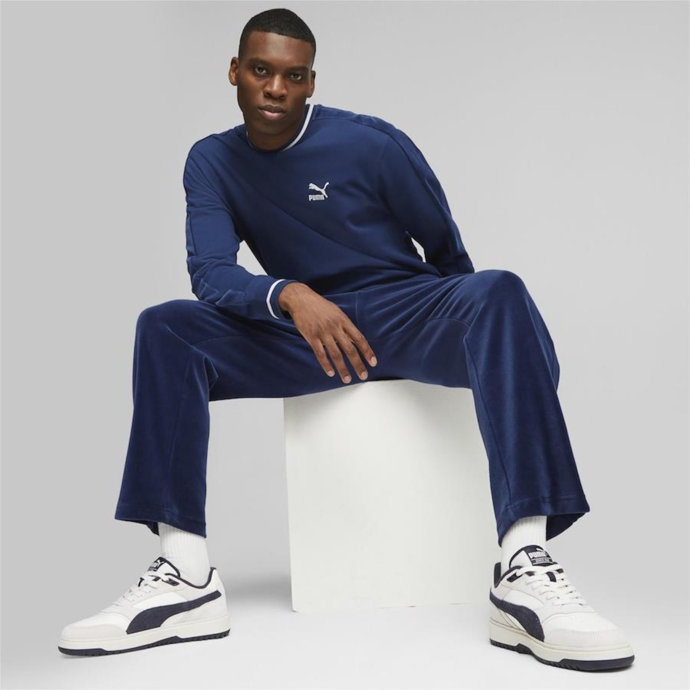 Blusão de Moletom Puma T7 Sport - Masculino - Foto 4