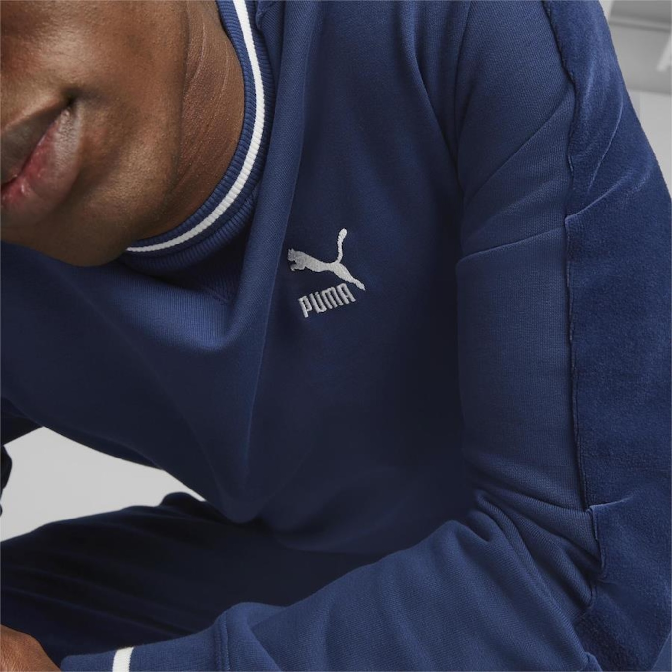 Blusão de Moletom Puma T7 Sport - Masculino - Foto 5