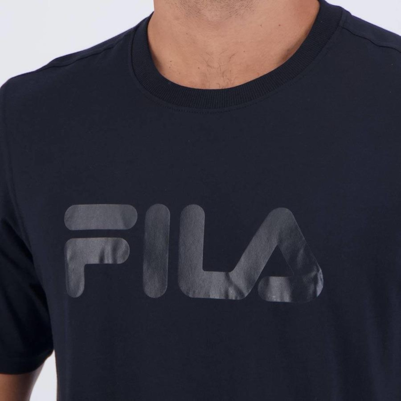 Camiseta Fila Letter Premium III - Masculina - Foto 5