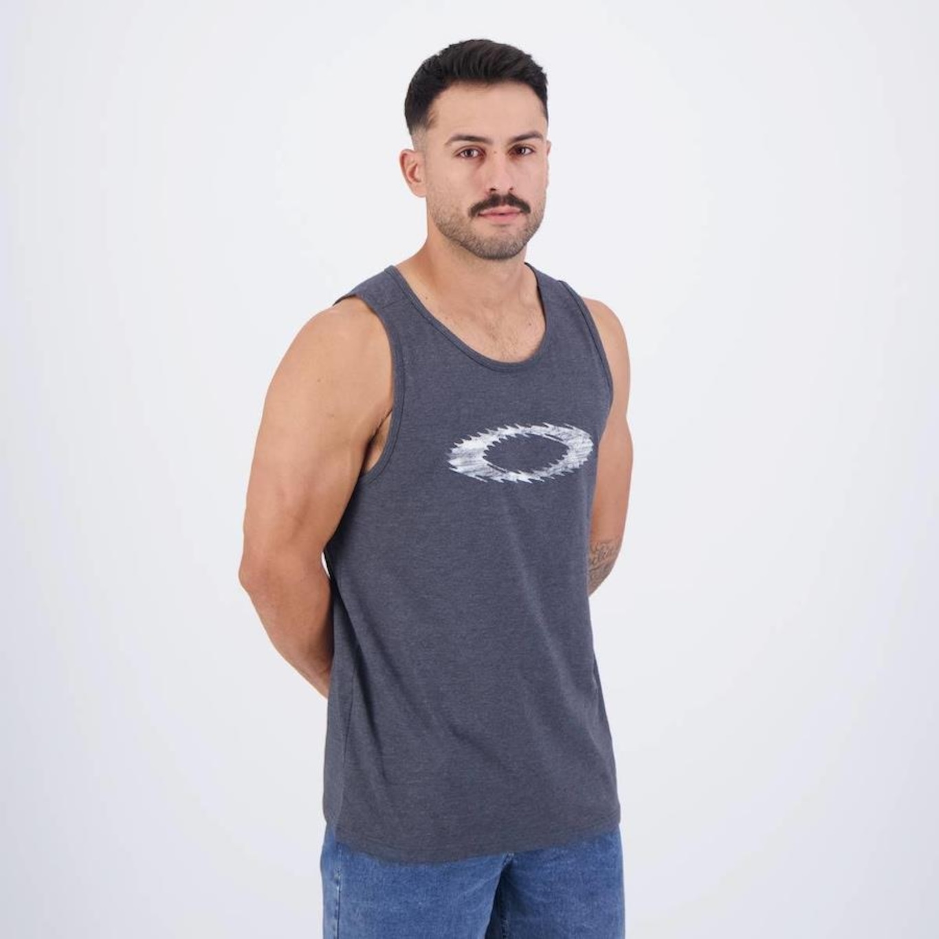 Regata Oakley Ellipse Tank - Masculina - Foto 2