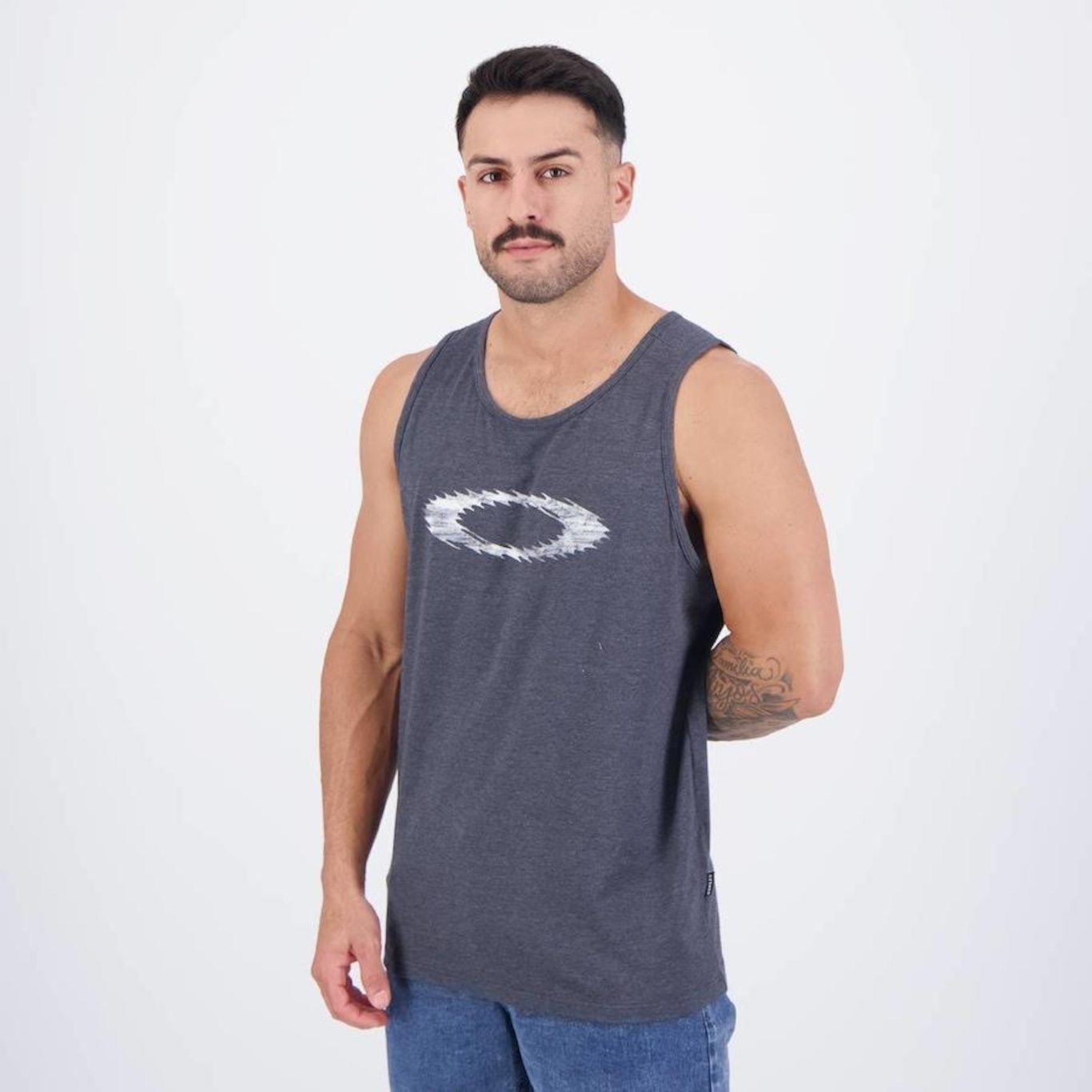 Regata Oakley Ellipse Tank - Masculina - Foto 3