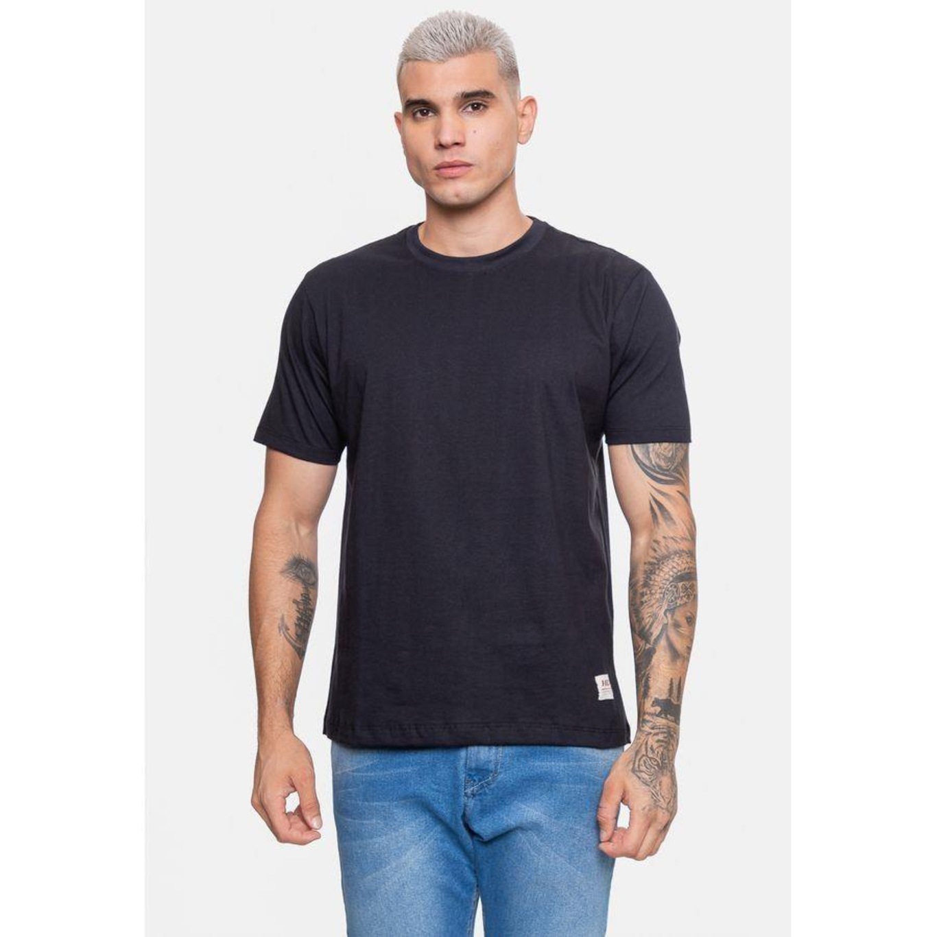 Camiseta Hd Lettering - Masculina - Foto 1