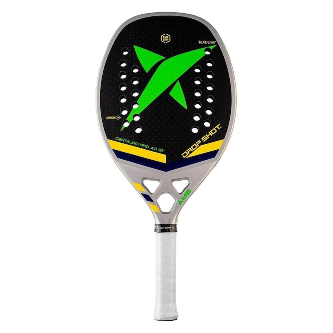 Raquete Beach Tennis Drop Shot Centauro Pro 4.0 Bt 3K 2024 - Foto 1