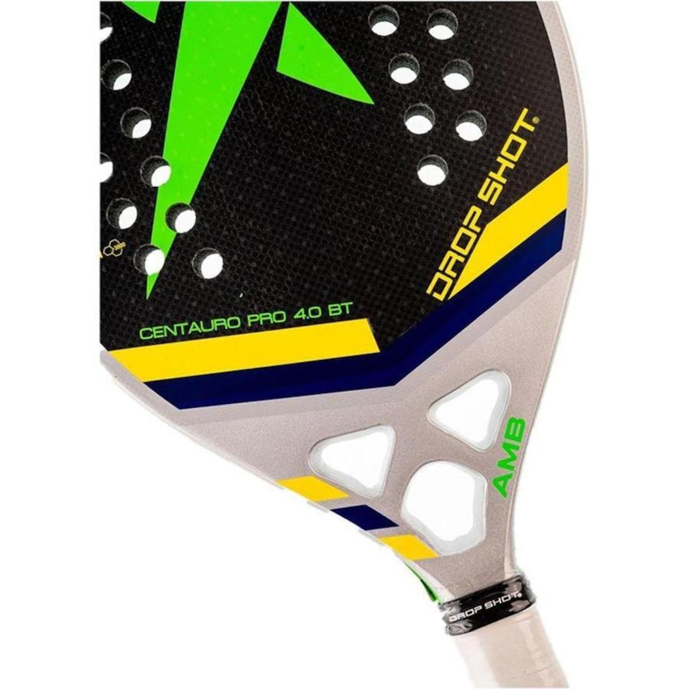 Raquete Beach Tennis Drop Shot Centauro Pro 4.0 Bt 3K 2024 - Foto 2