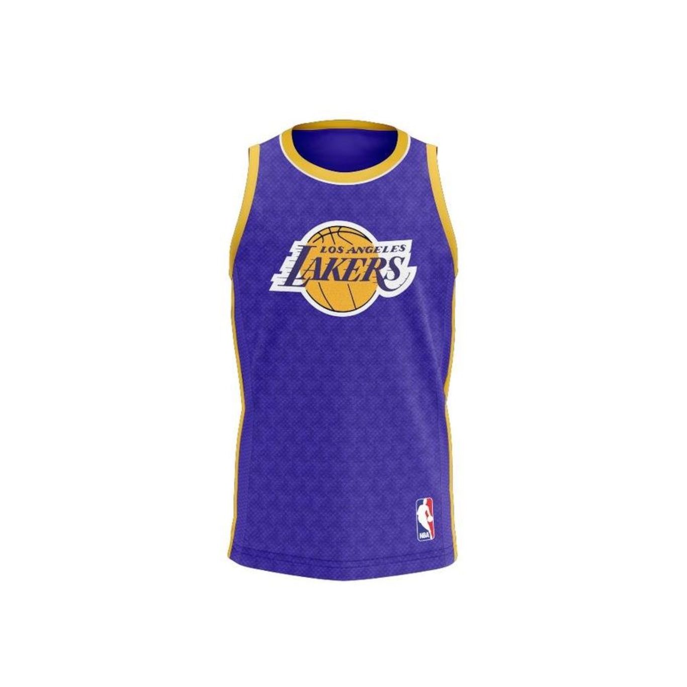 Camiseta Regata NBA La Lakers Terms Braziline - Infantil - Foto 1