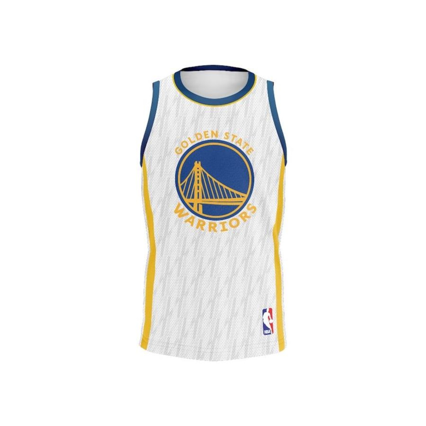 Camiseta Regata NBA Golden State Warriors Terms Braziline - Infantil - Foto 1